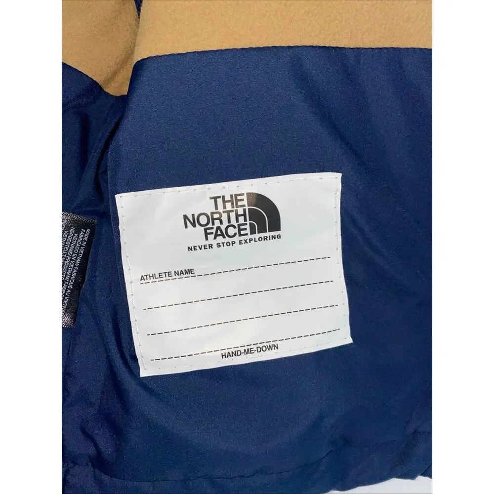 The North Face Baby North Down Fleece Summit Navy Puffer Jacket 3-6M NWT